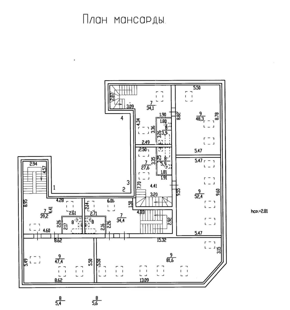 Планы этажей